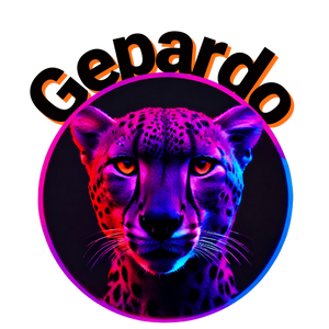 Gepardo logo.